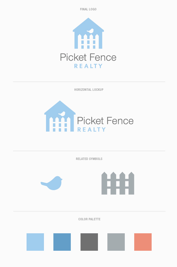 BRANDED // PICKET FENCE REALTY » Kelly Hicks Design