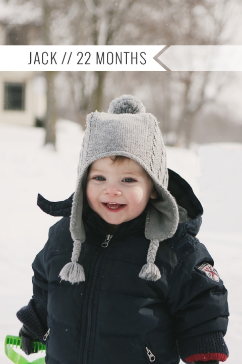 DEAR JACK // 22 MONTHS » Kelly Hicks Design